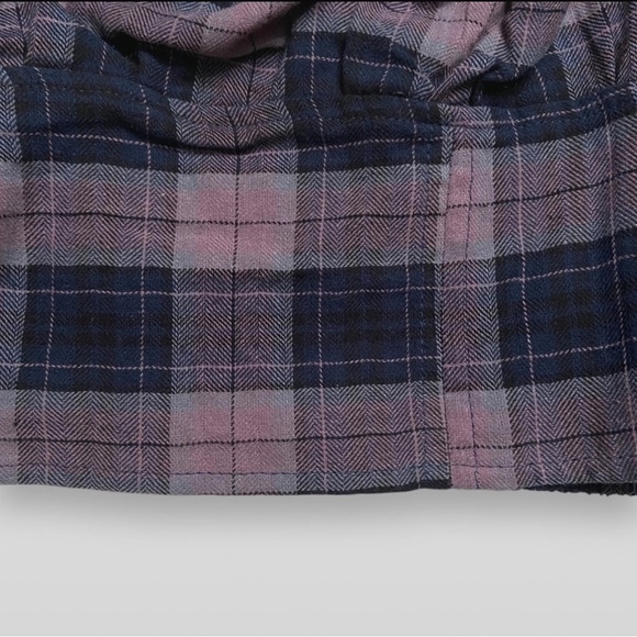 Wild Fabe XS purple/blue peasant style crop top; perfect condition‎ - Picture 3 of 5